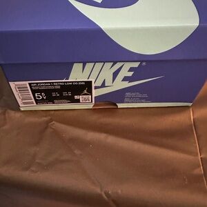 Nike Air Jordan 1 Retro Low OG in Blue Box Zion Williamson’s NEW!!!